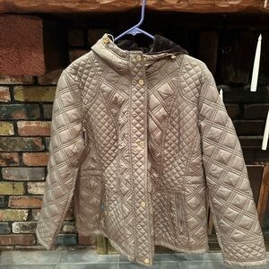 Warm, fuzzy weatherproof, extra large women’s jacket